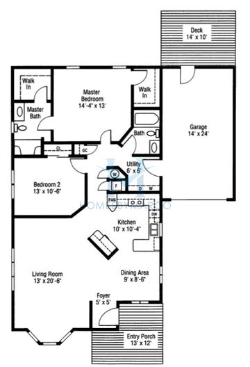 Photos of the Ascot model in the Saddlebrook Farms subdivision in Grayslake, IL