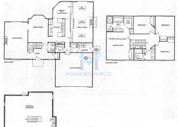 Photos of the Westchester model in the Vintage subdivision in Buffalo Grove, IL