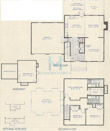 Photos of the Jensen model in the Prairie Crossing subdivision in Grayslake, IL