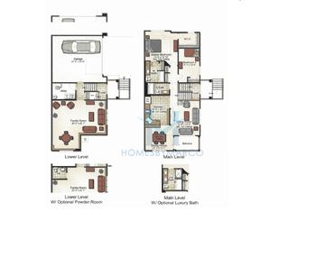 Photos of the Sterling model in the West Ridge subdivision in Elgin, IL