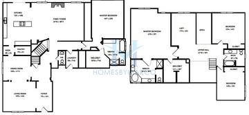 Photos of the Regency model in the Regency Oaks subdivision in Bartlett, IL