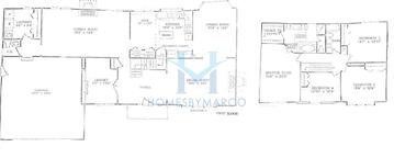 Photos of the Pinehurst model in the Saddle Club Estates subdivision in Sleepy Hollow, IL