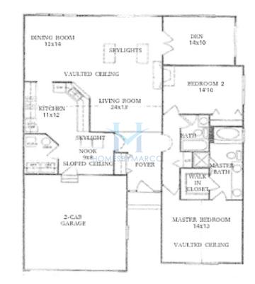 Photos of the Delta model in the Stratford Lakes subdivision in Bloomingdale, IL