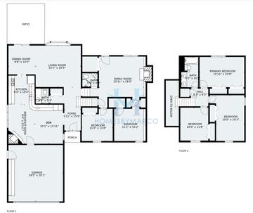 Photos of the Holbrooke model in the High Point subdivision in Hoffman Estates, IL