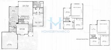 Photos of the Drewhill model in the Coventry Woods subdivision in Waukegan, IL