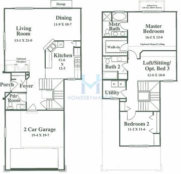 Photos of the Doral Ii model in the Fairway View subdivision in North Aurora, IL