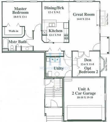 Photos of the Augusta model in the Fairway View subdivision in North Aurora, IL