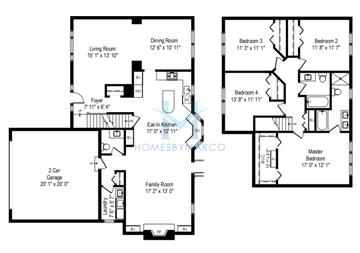Photos of the Plymouth model in the Cambridge Country subdivision in Mundelein, IL