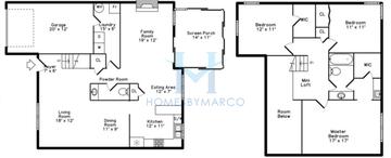Photos of the Keswick model in the Cambridge at Victoria subdivision in Mundelein, IL