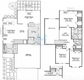 Photos of the Auburn model in the Bentley Place subdivision in Buffalo Grove, IL