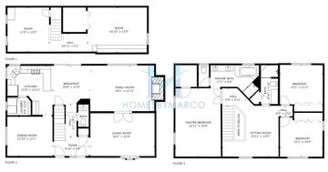 Photos of the Homestead model in the Evergreen subdivision in Hoffman Estates, IL