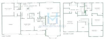 Photos of the Bordeaux model in the Evergreen subdivision in Hoffman Estates, IL