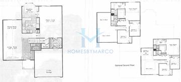 Photos of the Buckingham model in the Coventry Woods subdivision in Waukegan, IL