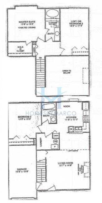 Photos of the Cascade model in the Copper Oaks subdivision in Algonquin, IL