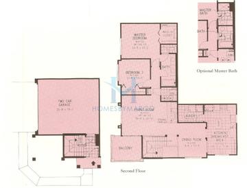 Photos of the Quincy model in the Concord Mills subdivision in Palatine, IL