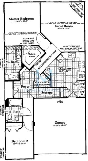 Photos of the Monterey model in the Chatham Grove subdivision in Aurora, IL