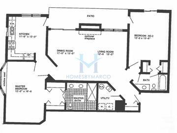 Photos of the Concord model in the Brookdale Manor subdivision in Naperville, IL