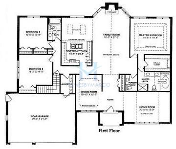 Photos of the Ashford model in the Bridges Of Mokena subdivision in Mokena, IL