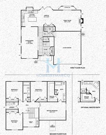 Photos of the Bentley model in the Bartlett Pointe subdivision in Bartlett, IL