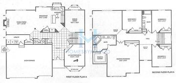 Photos of the Windsor model in the Bartlett Pointe subdivision in Bartlett, IL
