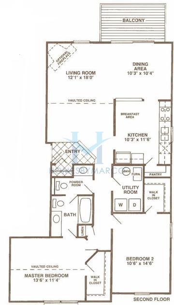 Photos of the Milford model in the Cambridge Chase subdivision in Mundelein, IL