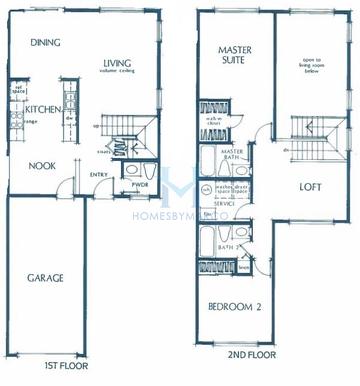 Photos of the Emerald model in the Mill Pond subdivision in Batavia, IL