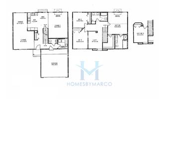 Photos of the Orchard model in the Sanctuary subdivision in Lake Bluff, IL