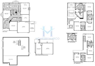 Photos of the Victoria model in the Lakewood Valley subdivision in Aurora, IL