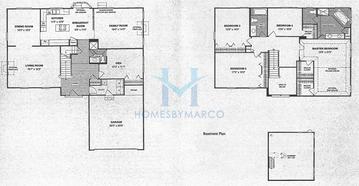 Photos of the Lucerne model in the Roslyn Woods subdivision in Buffalo Grove, IL