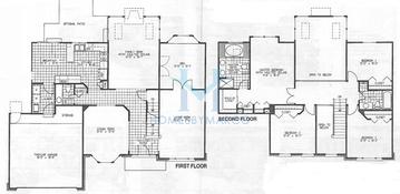 Photos of the Summit model in the Windsor Ridge subdivision in Buffalo Grove, IL