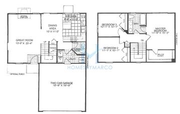 Photos of the Wentworth model in the Applewood subdivision in Woodstock, IL