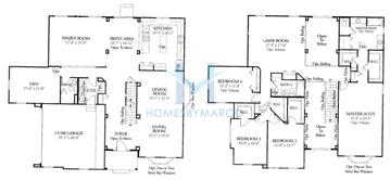Photos of the Westchester model in the Waterford subdivision in Elgin, IL