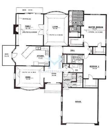 Photos of the Alexander model in the Inverness on the Pond subdivision in Inverness, IL