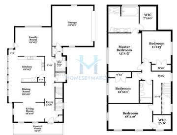 Photos of the Partridge model in the Prairie Crossing subdivision in Grayslake, IL
