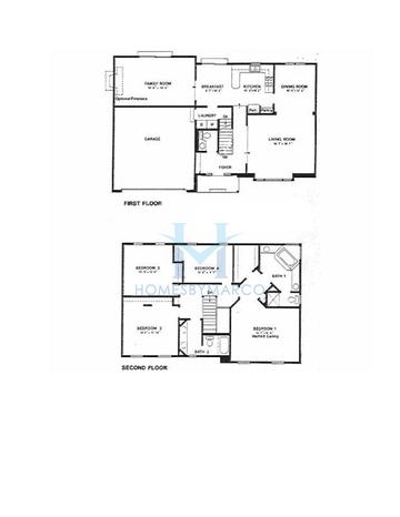 Photos of the Americana model in the Evergreen subdivision in Hoffman Estates, IL