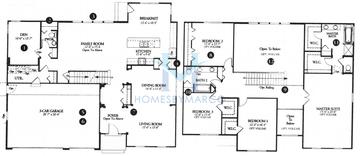 Photos of the Ultima model in the White Oak subdivision in Hoffman Estates, IL