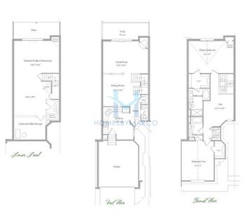 Photos of the Belmont model in the Palatine Commons subdivision in Palatine, IL