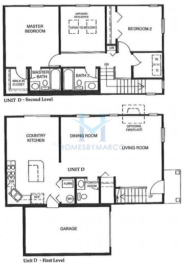 Photos of the Darcy model in the Lakewood Valley subdivision in Aurora, IL