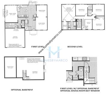 Photos of the Hartford model in the Lakewood Streams subdivision in Streamwood, IL
