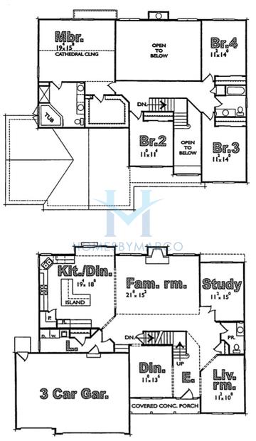 Photos of the Montclaire model in the Kings Gate subdivision in Crystal Lake, IL