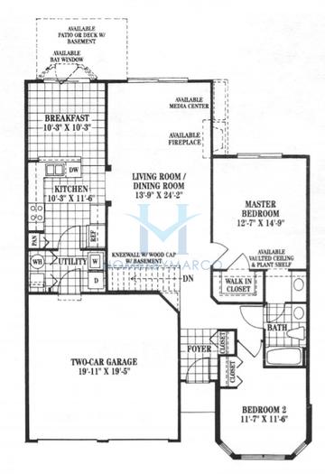 Photos of the Laguna model in the Carillon Lakes subdivision in Crest Hill, IL