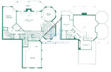 Photos of the Aston model in the Ivanhoe Estates subdivision in Ivanhoe, IL