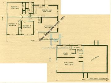 Photos of the Rosewood model in the Prairie View subdivision in Alsip, IL