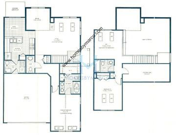 Photos of the Cardinal model in the Waterford Place subdivision in Sugar Grove, IL