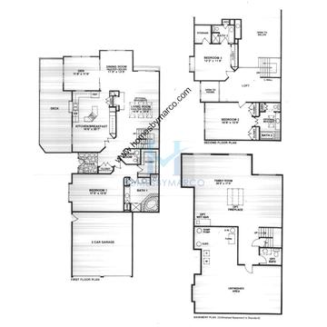 Photos of the Prestwick model in the White Eagle subdivision in Naperville, IL