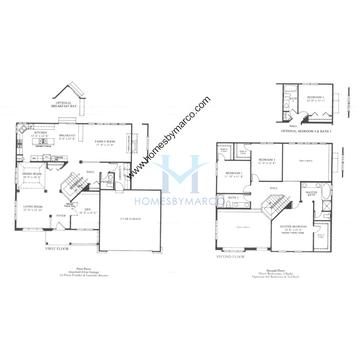 Photos of the Augusta model in the Rolling Ridge subdivision in Gurnee, IL