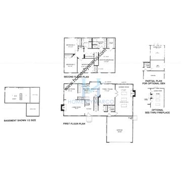 Photos of the Heedum model in the Stone Fence Farms subdivision in Vernon Hills, IL