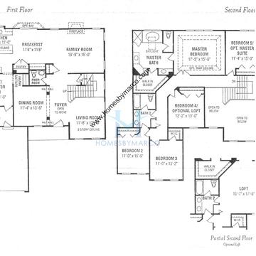 Photos of the Barclay model in the Sedgwick Place subdivision in Gurnee, IL