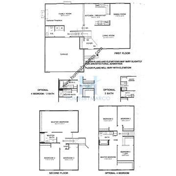 Photos of the Parkview model in the Millers Grove subdivision in Lake Zurich, IL