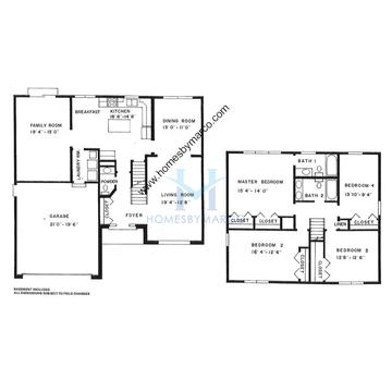 Photos of the Deauville model in the The Orchards subdivision in Lake Zurich, IL